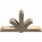 Ekena Millwork Redmond Rough Sawn Timber Gable Bracket, Douglas Fir, 60"W x 38"H x 6"D x 6"F, 15/12 Pitch GBW060X38X0606RED00RDF - alternate 2